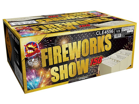 Fireworks Show CLE4556 - 150 strzałów 0.8"/1"