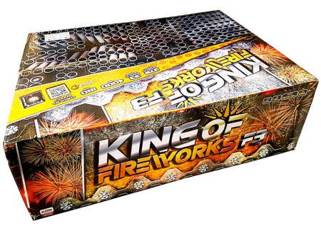 King of Fireworks 379 C379XMK/C - 379 strzałów 0.8"/1"/1.2"